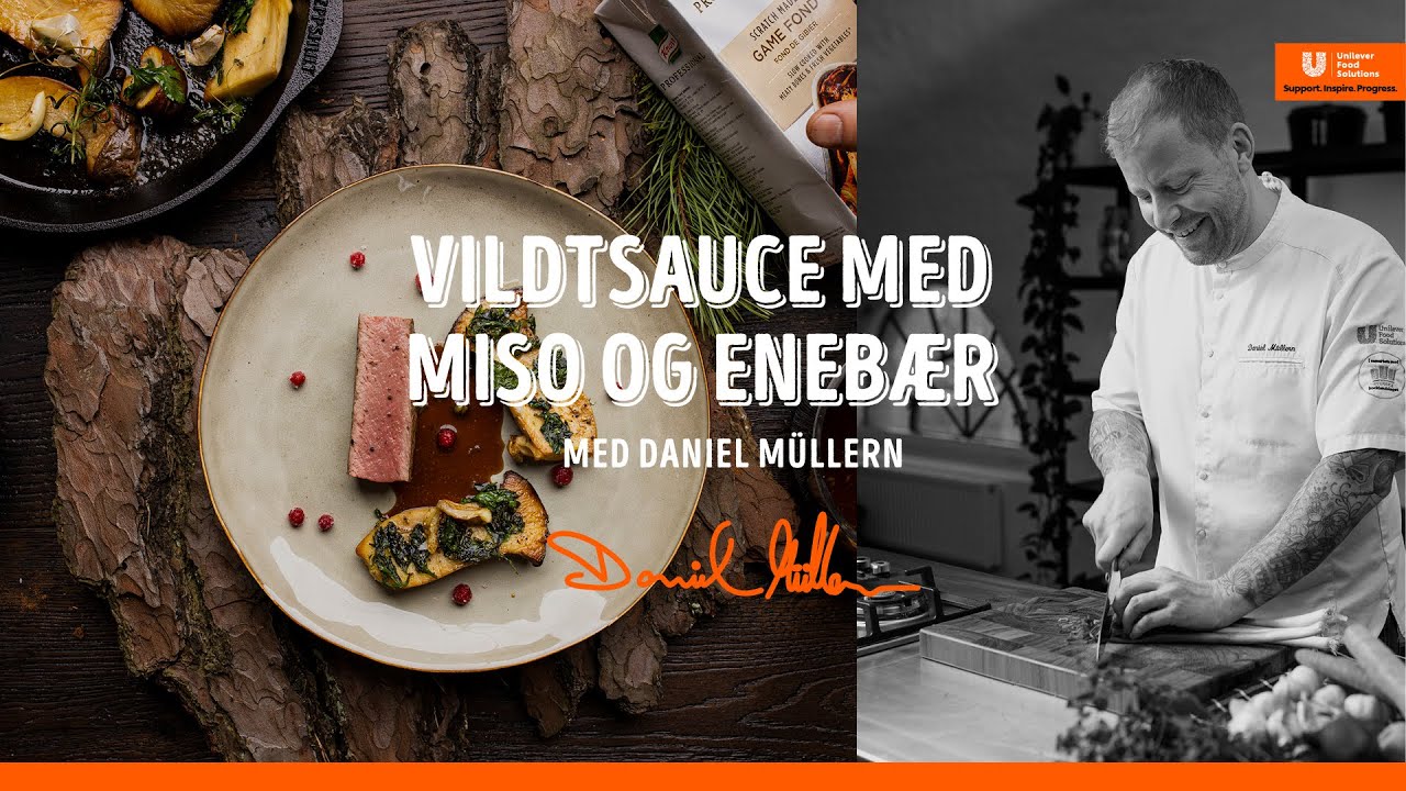 Vildtsauce med miso og enebær