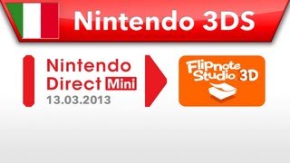 Nintendo Direct Mini  - Flipnote Studio 3D (Nintendo 3DS)