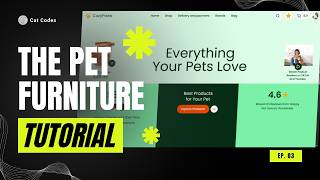 The Pet Furniture Website | React JS | Tailwind CSS | EP 03 #javascript #React #TailwindCSS