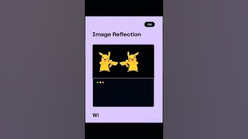 Image Reflection #html  #css