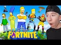LIVE - AIMBOTTING KIDS IN FORTNE! (SIMPSONS SEASON)