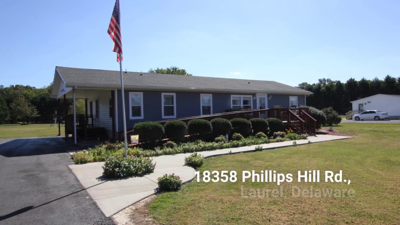 18358 Phillips Hill Rd., Laurel, Delaware 19956 YouTube