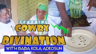 Learning the 16 Cowries Divination System with Baba Kola Adeosun | Oju Odu Owo Eyo Erindinloogun