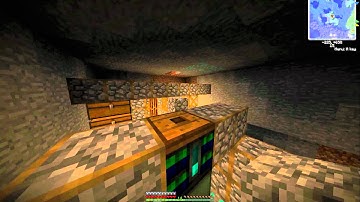 Minecraft Redpower PR5 - Fully automatic mining machine with frames