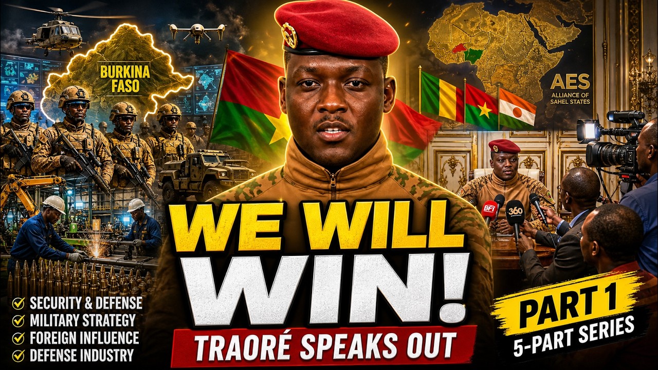 “WE WILL WIN THIS WAR!” President Ibrahim Traoré Reveals Burkina Faso’s Military Strategy | Part 1
