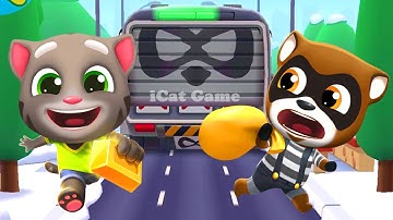 Talking Tom Gold Run Gameplay Walkthrough Part 1 My Talking Tom Friends android ios #icatgame