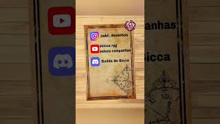 CRIANDO ARTEFATOS MAGICOS PARA RPG #shorts #sicca #rpg #rpgbr #rpgbrasil #items #rpgitem #homebrew