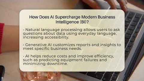 How Does AI Supercharge Modern Business Intelligence (BI)? - Talking Tech Trends