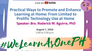 VIBAL GROUP| AUGUST 7, 2020| HIGH SCHOOL EDUCATION WEBINAR SERIES UPDATE