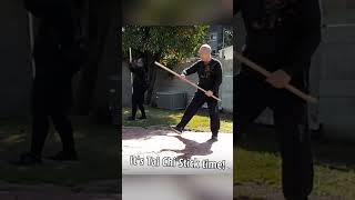 Its Tai Chi Stick Time