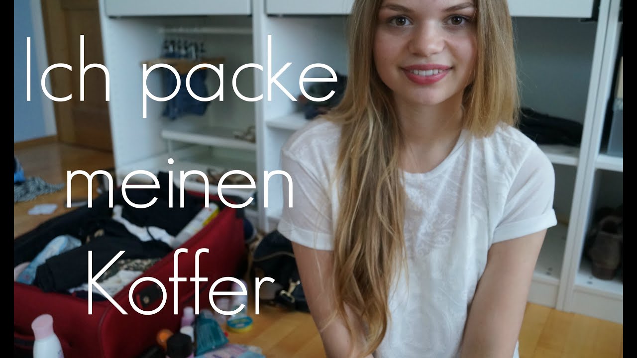 Ich packe meinen Koffer + Reiseoutfit & Handgepäck