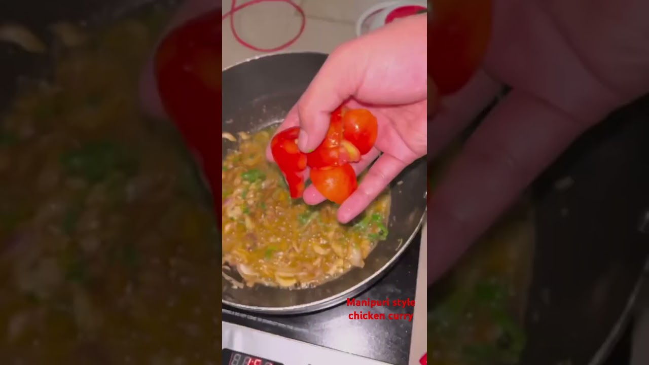 Manipuri style chicken curry