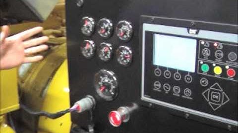 Cat 3512C DGB - Panel Gauges