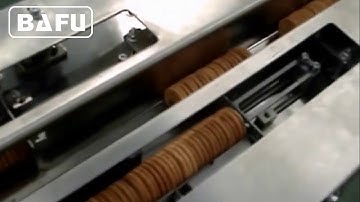 On-edge biscuits Packaging Machine