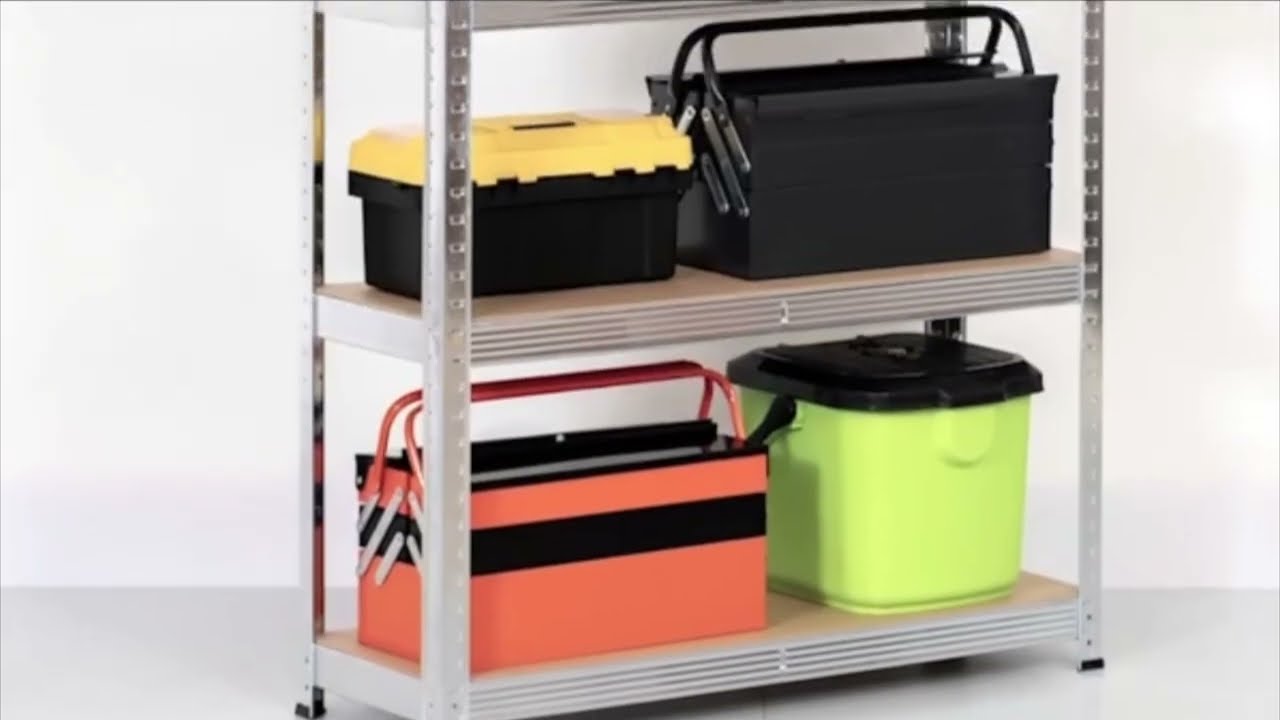 White Bolt-less Rack Shelf | BR Racking