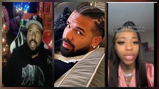 Akademiks reacts to Video of Chick alleging Drake Kicked her out after he caught her recording him!