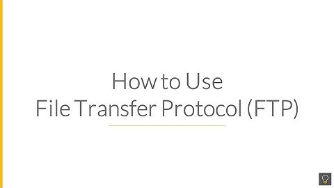 Online basics: FTP 101