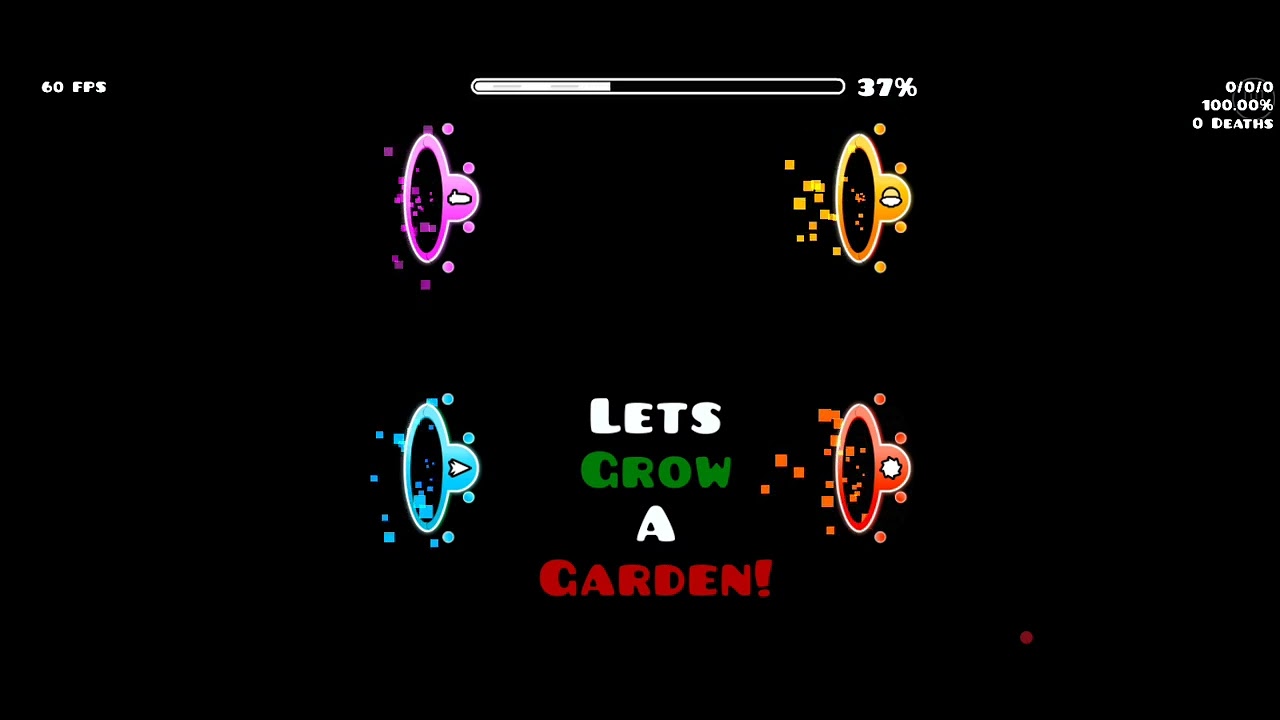 Grow a Garden transition in Geometry Dash (?) - YouTube