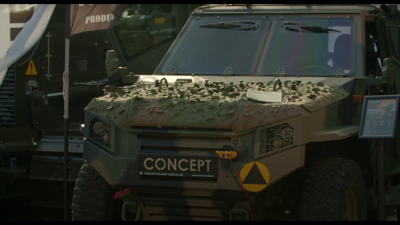 Pojazdy Concept z nowymi systemami  dowodzenia, rozpoznania i maskowania