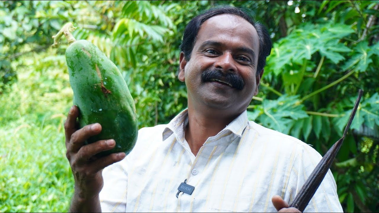 ഓമക്ക കൊണ്ട് ഒരു കിടിലൻ അച്ചാർ ഉണ്ടാക്കിയപ്പോൾ 😃 | Pappaya Achar | Omakka Achar | Keralastyle