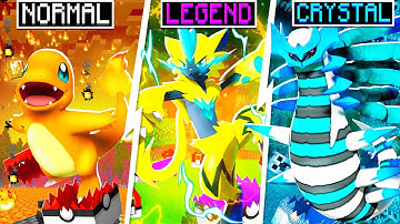 Upgrading LUCKY BLOCKS to CRYSTAL LUCKY BLOCKS in MINECRAFT! (Pixelmon)