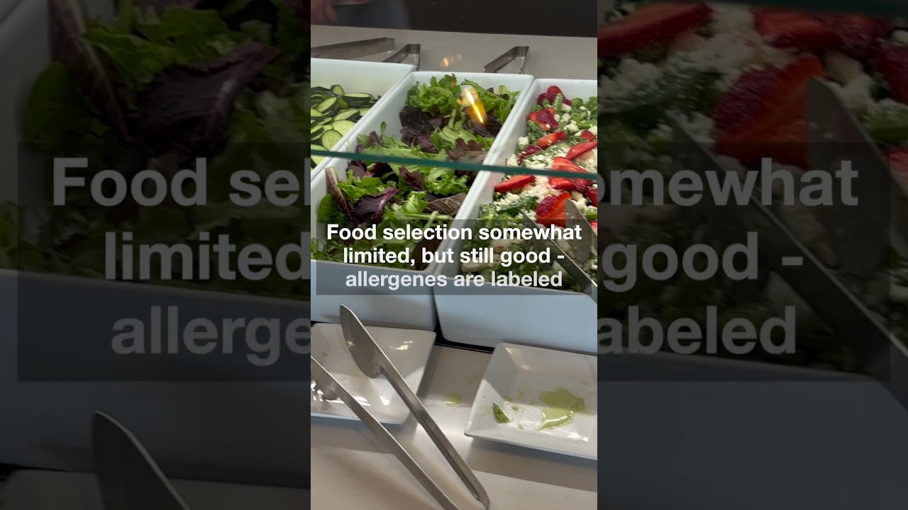 Inside the temporary Amex Centurion Lounge at San Francisco SFO airport | Quick impressions