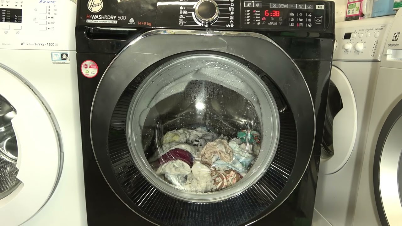 Eco 40-60 wash and dry 3kg / Hoover H-wash & Dry 500 14kg Washer dryer