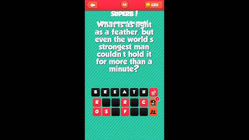 Riddle Me That - Level 41-50 Answer Walkthrough