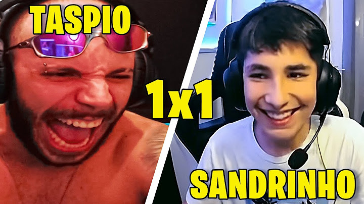 TASPIO DESAFIOU O SANDRINHO PARA 1X1 NO FORTNITE