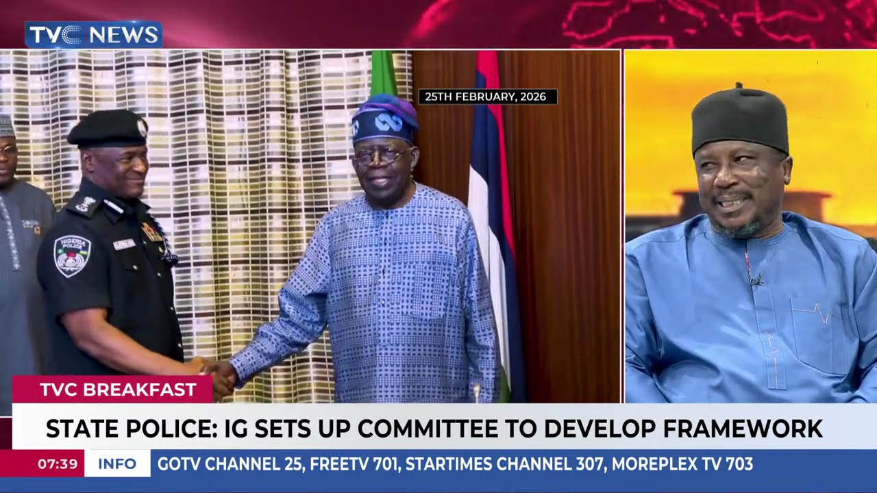 State Police: IG Sets Up Committee To Develop Framework