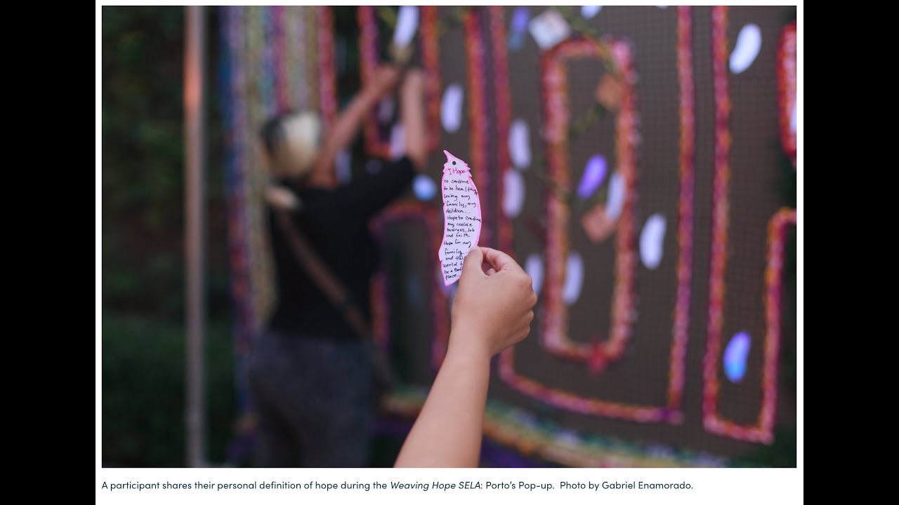 Weaving Hope Project Intro YouTube