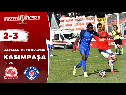 Batman Petrolspor 2-3 Kasımpaşa Maç Özeti (Ziraat Türkiye Kupası 4.Tur) 30.10.2018