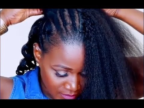 Creative Hairstyles With Clip In Hair Extensions For Black Women Youtube