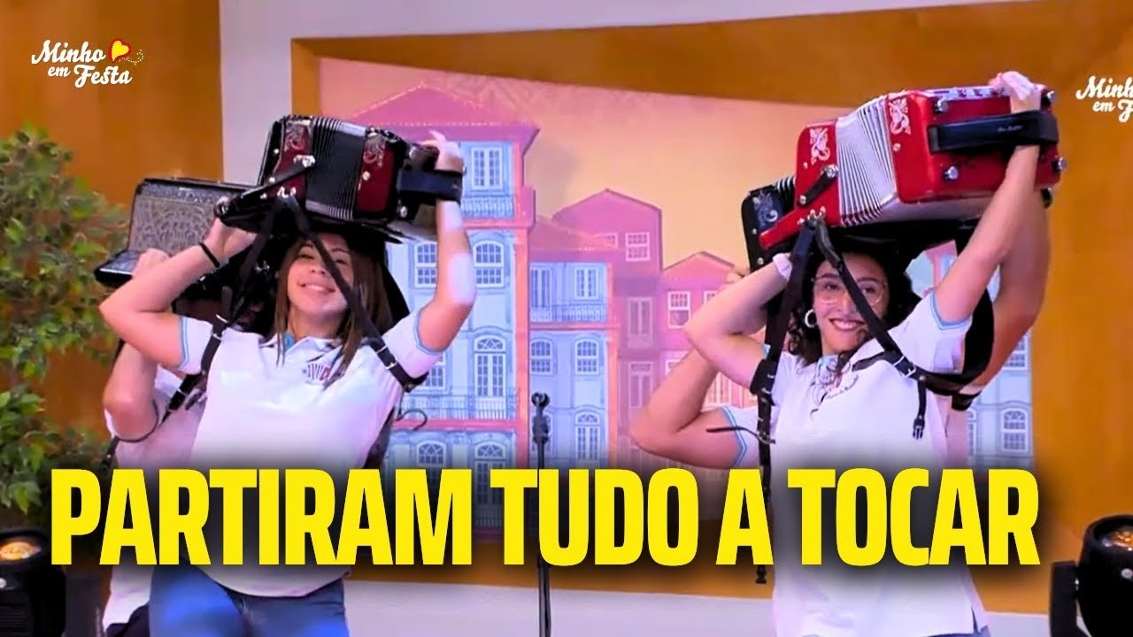 Partiram Tudo a Tocar na Televisão!