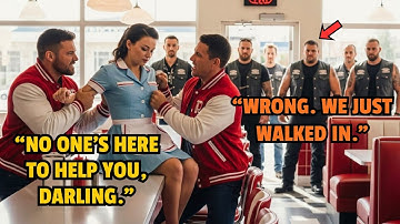 They Harassed a Waitress... Then Her Biker Angels Walked In.