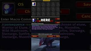 Crazy Burst Macro All Balance Druids Want