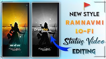 Ram Siya Ram Lo-fi Remix Status Video Editing || Alight Motion Ramnavami Status Editing💫 jaishreeram