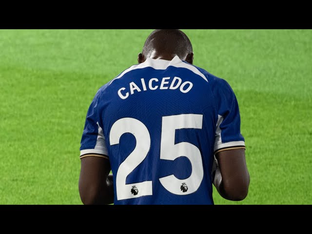 Moises Caicedo Already Showing His Class At Chelsea - YouTube