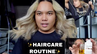 HAIR CARE ROUTINE , RAHSIA RAMBUT BERKEPOK KEPOK ✨  VLOG