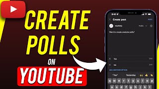 How to Make a Poll on YouTube screenshot 4