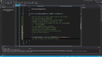 C# Multi-dimensional Array w/ GUI - Part 1