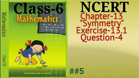 Class-6, ch-13 Ex-13.1 Q-4 Maths.  ##5
