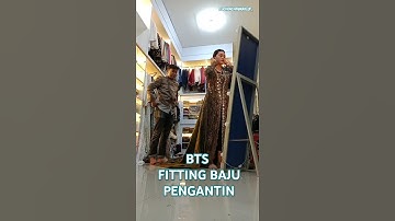 FITTING BAJU PENGANTIN  untuk acara Resepsi, jadi ini