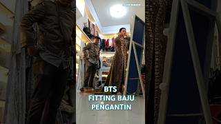 FITTING BAJU PENGANTIN  untuk acara Resepsi, jadi ini'!! #fitting #pengantin #bajupengantin
