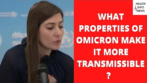 What properties of Omicron make it more transmissible? Dr Mike Ryan । Health News। WHO।