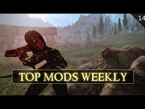 Top Mods Weekly: NEW Movement Behaviors, Action Animations and MORE!!! (Skyrim XBOX Mods)