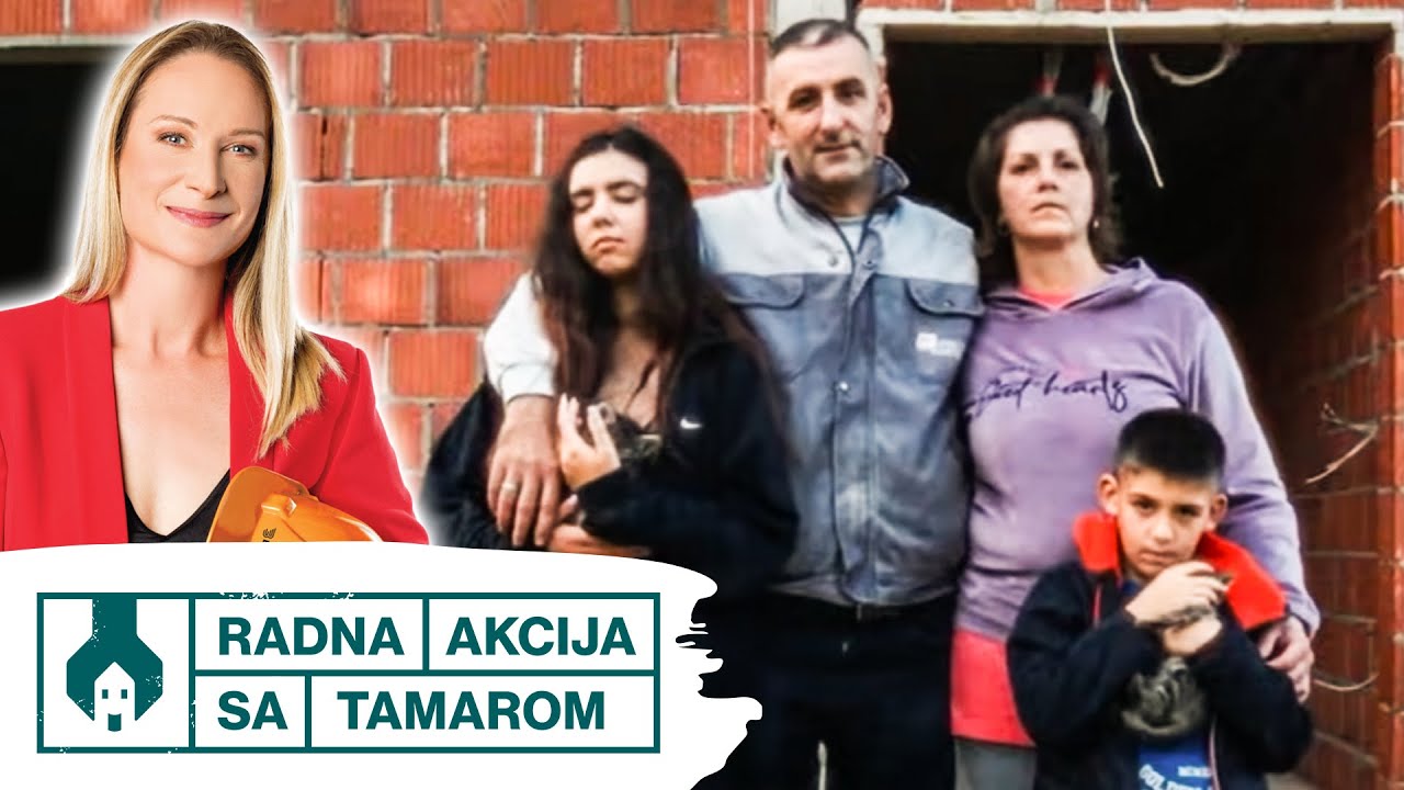 Novi život za porodicu Jojić - Radna akcija sa Tamarom | PRVA
