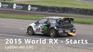 2015 World RX Antilag Starts - Lydden Hill (UK)