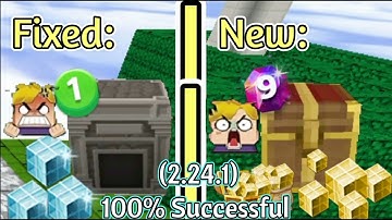 New Skyblock Duplication Glitch 😍- 💯 Legit | Latest Dup | 2.24.1 | Blockman Go |