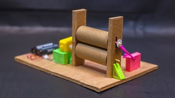 Science Projects | Metal Sheet Press Machine Model